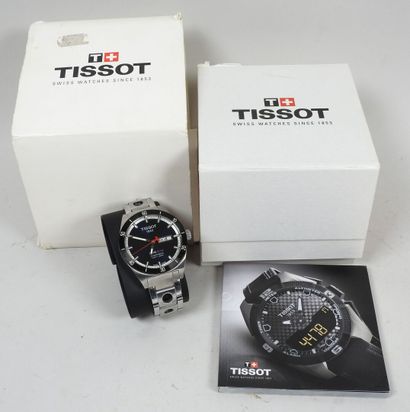 TISSOT.
Montre-bracelet d'homme en acier,...