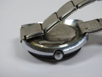 BASIS.
Diving wristwatch in steel, mechanical...
