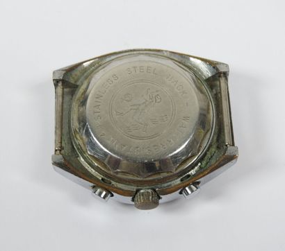 ISA.
Steel diver's watch case, automatic...
