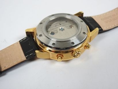 VUILLEMAIN REGNIER.
Men's chronograph wristwatch...