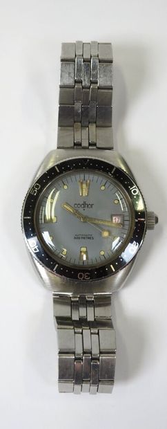 CODHOR.
Men's wristwatch in steel, automatic...