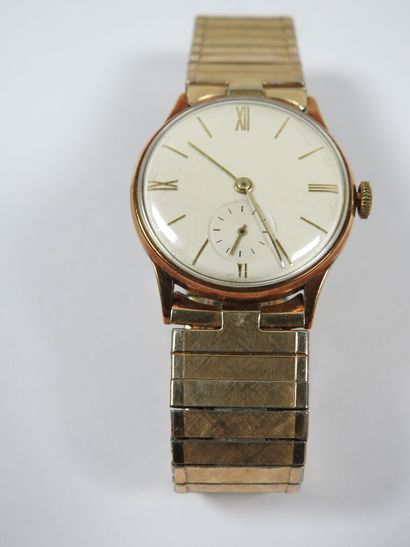 Montre-bracelet d'homme, le mouvement mécanique...