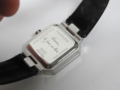 MAUBOUSSIN.
Wristwatch of lady, the movement...