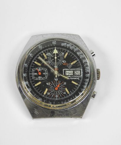 ISA.
Steel diver's watch case, automatic...