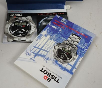 TISSOT.
Men's chronograph wristwatch model...