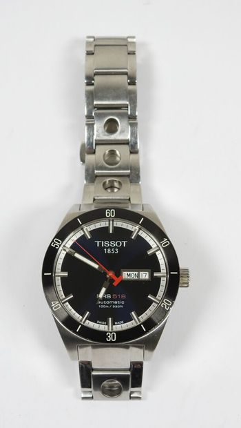 TISSOT.
Montre-bracelet d'homme en acier,...