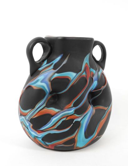 Darrius ZARRIN (XXe siècle), attribué à.
Vase...