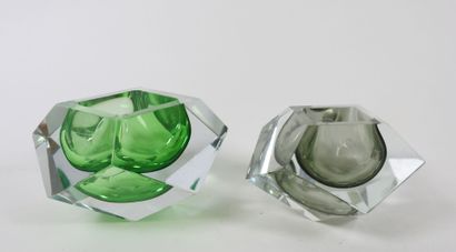 Flavio POLI (1900-1984), à MURANO.
Deux petits...