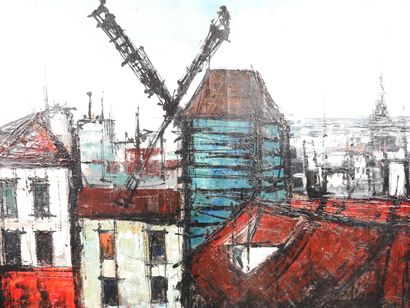 Didier GRANDT (1934).
Paris, Montmartre le...