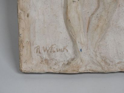Robert WLERICK (1882-1944).
Les trois grâces.
Bas...