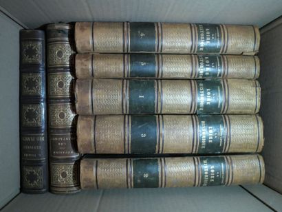 Lot de 8 vol dont la Touraine historique...