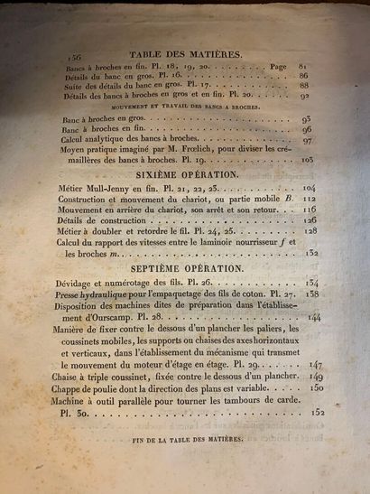 [LAINE ET COTON AU DÉBUT DU XIXe]
LE BLANC,...
