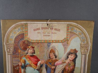 [Touraine] Lot de 3 panneaux en chromo pour...