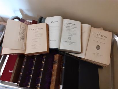 [RELIGIEUX ET DIVERS] Environ 25 volumes...