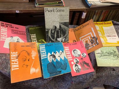 [THEATRE ANNEES 1950-60] REVUE L'AVANT-SCENE....
