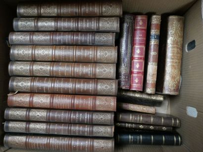 Lot d'environ 35 volumes XVIIIe à XXe dont...