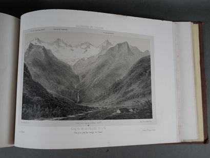 Victor Petit, Souvenirs des Pyrénées.
Pau,...