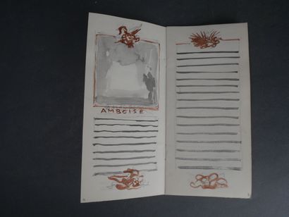 [Touraine, dessins originaux] Jean-Adrien...