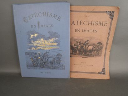 Deux exemplaires du Catéchisme en images....