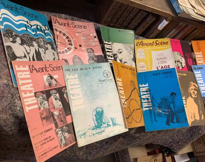 [THEATRE ANNEES 1950-60] REVUE L'AVANT-SCENE....