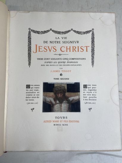 La vie de notre Seigneur Jésus-Christ.
Tours,...