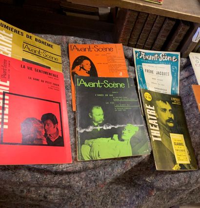 [THEATRE ANNEES 1950-60] REVUE L'AVANT-SCENE....