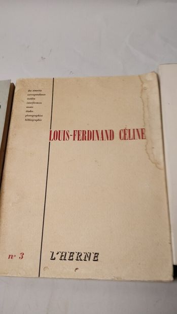 Louis Ferdinand Céline et Cahiers de l'Herne...