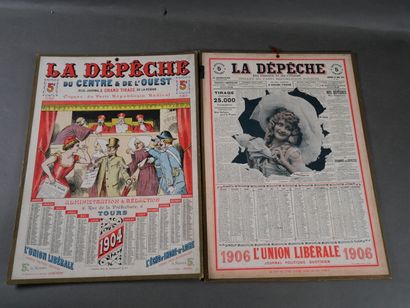 [Touraine] Superbe ensemble de 11 calendriers...