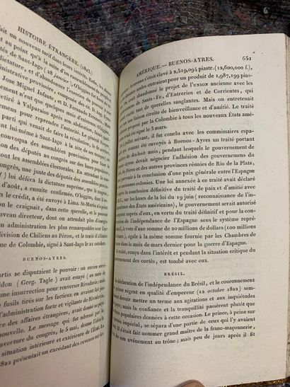 LESUR, Annuaires historiques universels pour...