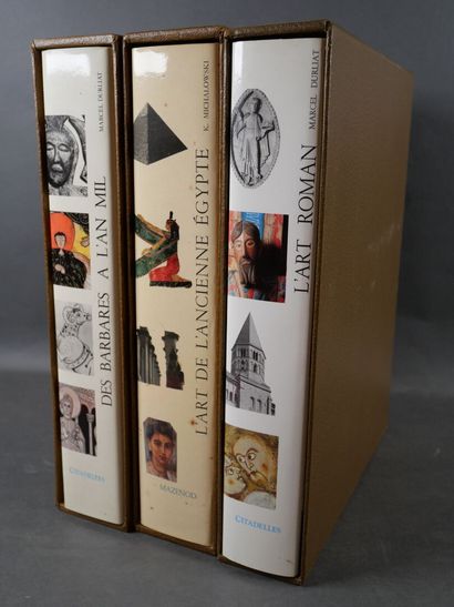 3 volumes Citadelles/Mazenod : L'art roman,...