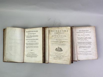 [Médecine] 3 ouvrages reliés à l'identique...
