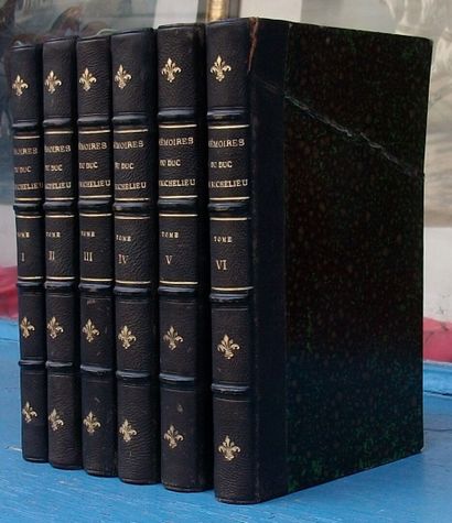 RICHELIEU Duc de
Mémoires historiques et...