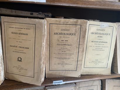 CONGRES ARCHEOLOGIQUE DE FRANCE, 1840-1860...