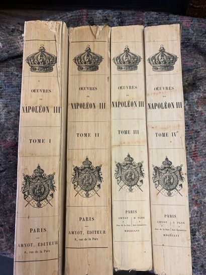 OEuvres de NAPOLEON III. Paris, Amyot, 1854-56....