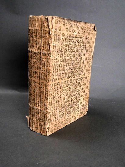 [Papier dominoté, Lyon] Almanach astronomique...