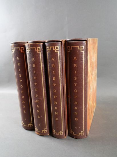 Aristophane, 4 volumes illustrés par Charles...