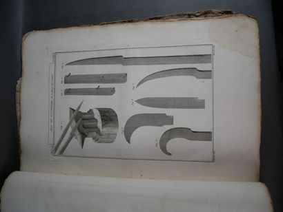 Perret, L'art du coutelier, 1771, in-folio....