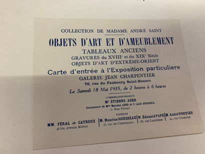 [4 IMPORTANTS CATALOGUES ILLUSTRÉS DE VENTE...