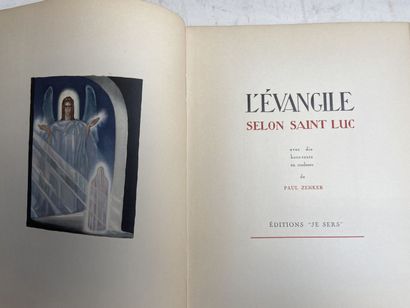 L'évangile selon Saint Luc.
Editions « Je...