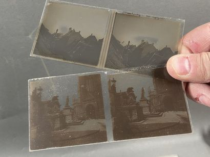 [Alsace] lot de 96 vues stéréoscopiques sur...