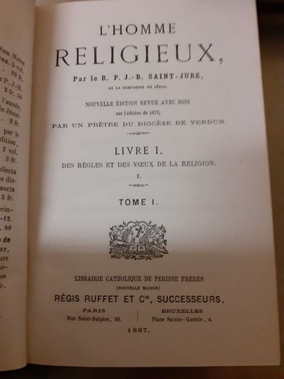 [Père J. B. SAINT JURE] De la connaissance...