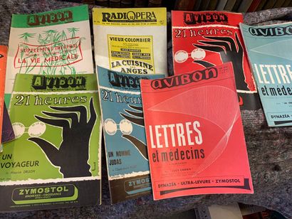 [THEATRE ANNEES 1950-60] REVUE L'AVANT-SCENE....