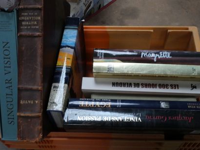 [Livres d'art] lot de 9 volumes dont Magritte,...