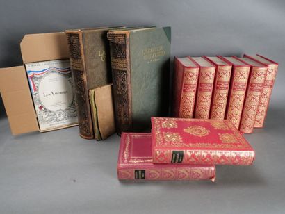 Lot d'environ 10 volumes dont Jean de Bonnot...