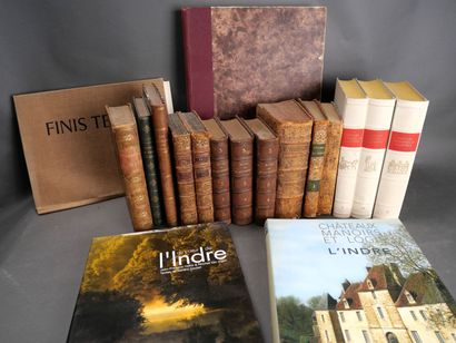 Lot d'environ 18 volumes XVIIIe à XXe dont...