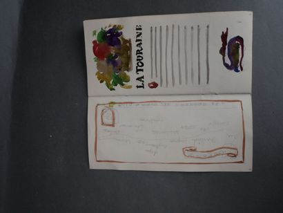 [Touraine, dessins originaux] Jean-Adrien...