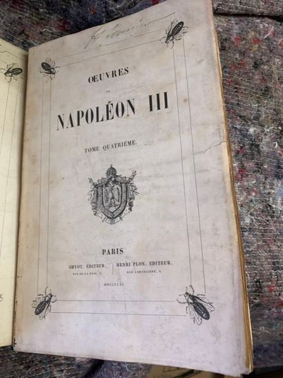 OEuvres de NAPOLEON III. Paris, Amyot, 1854-56....