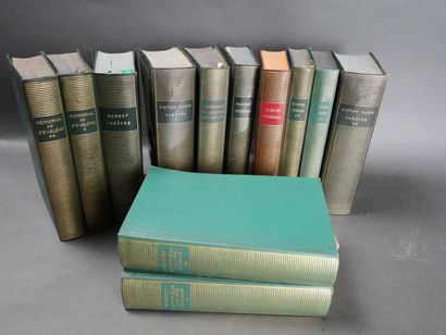 [Pléiade] 12 volumes : album Stendhal, Hugo,...