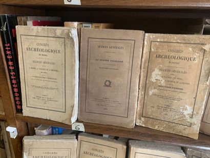 CONGRES ARCHEOLOGIQUE DE FRANCE, 1840-1860...