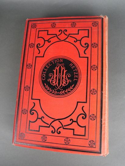 Jules Verne, Les enfants du capitaine Grant.
Cartonnage...